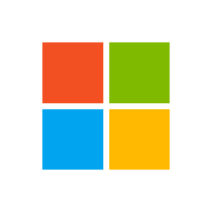 Decorative use of the Microsoft logo